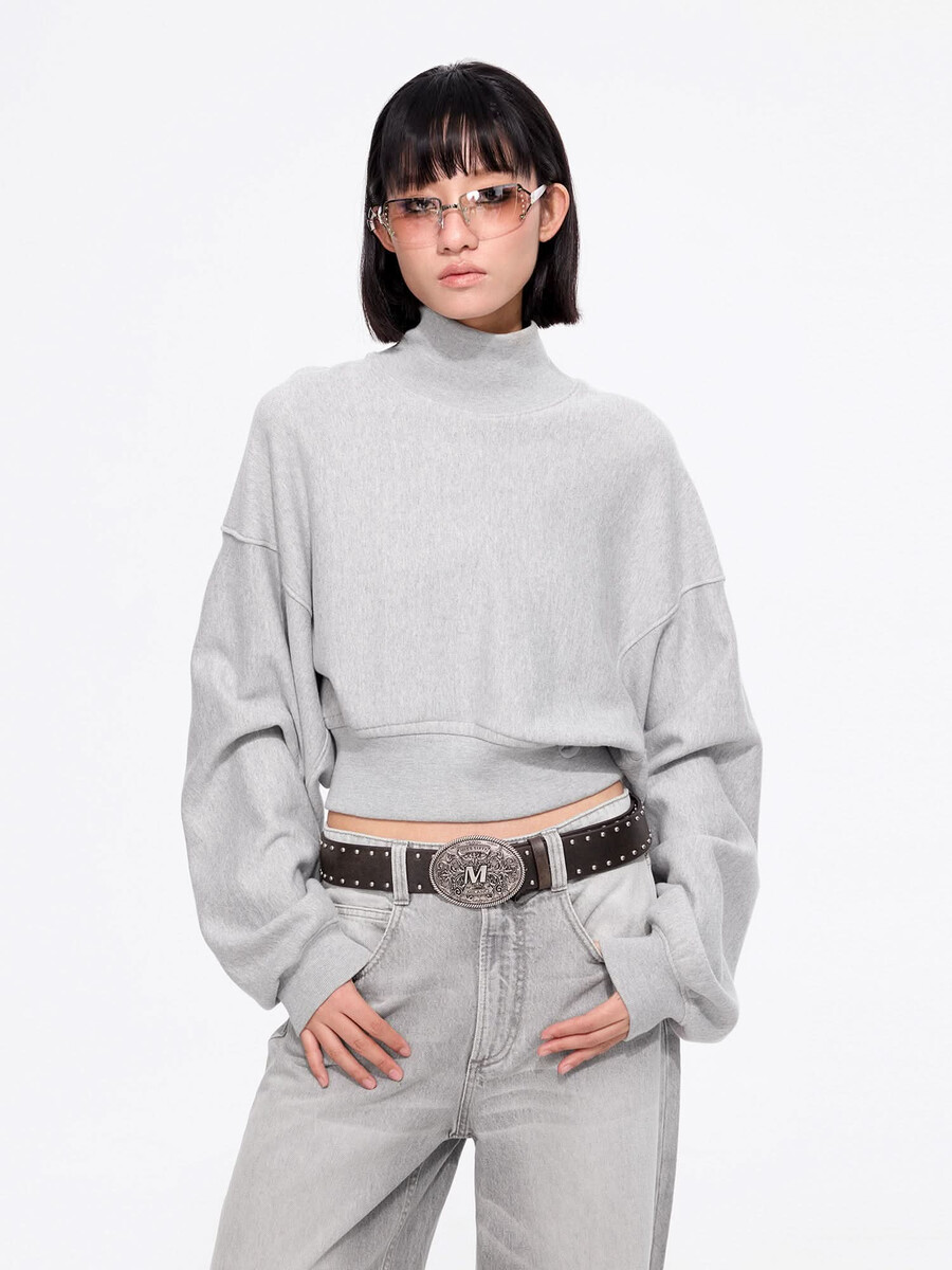 kurzes sweatshirt