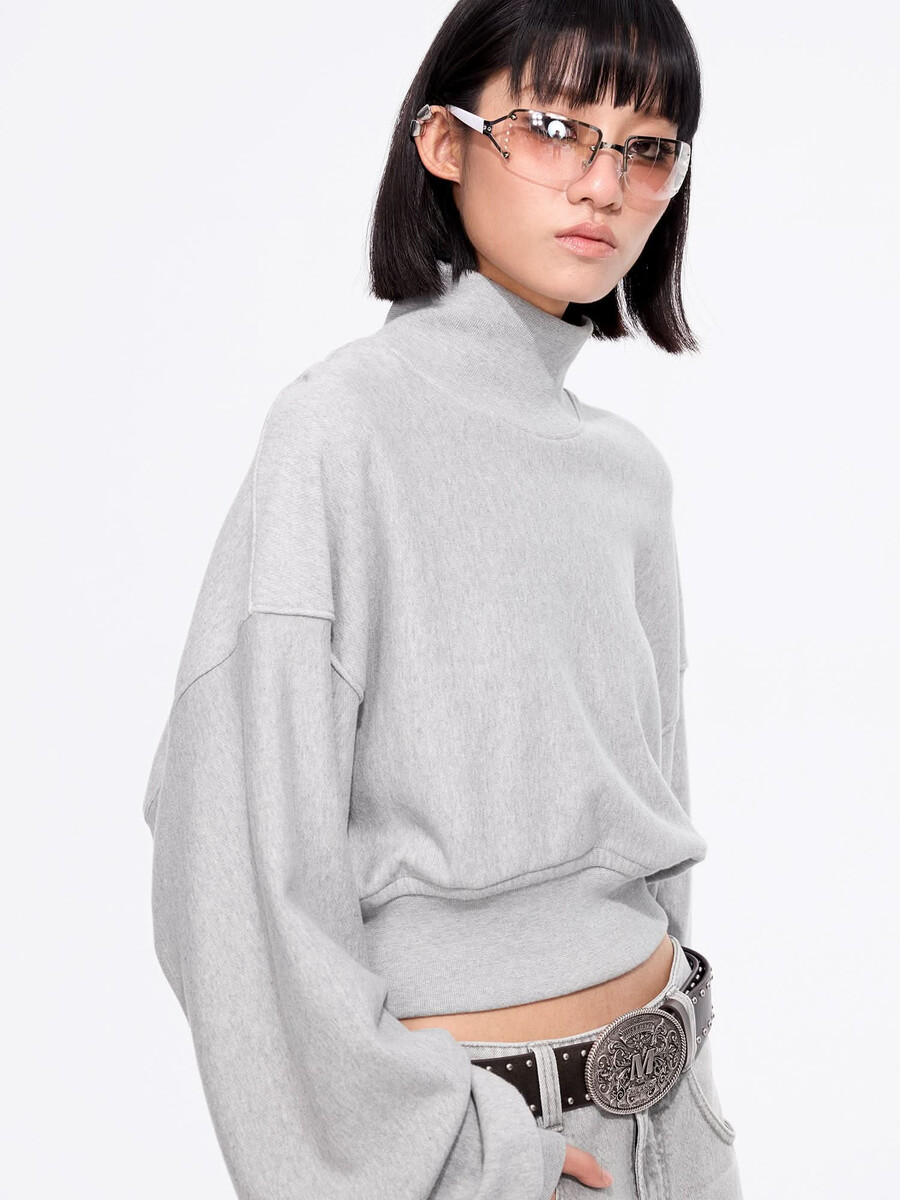 kurzes sweatshirt