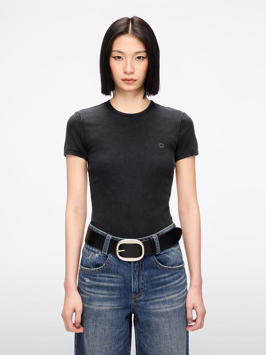 rundhals-t-shirt