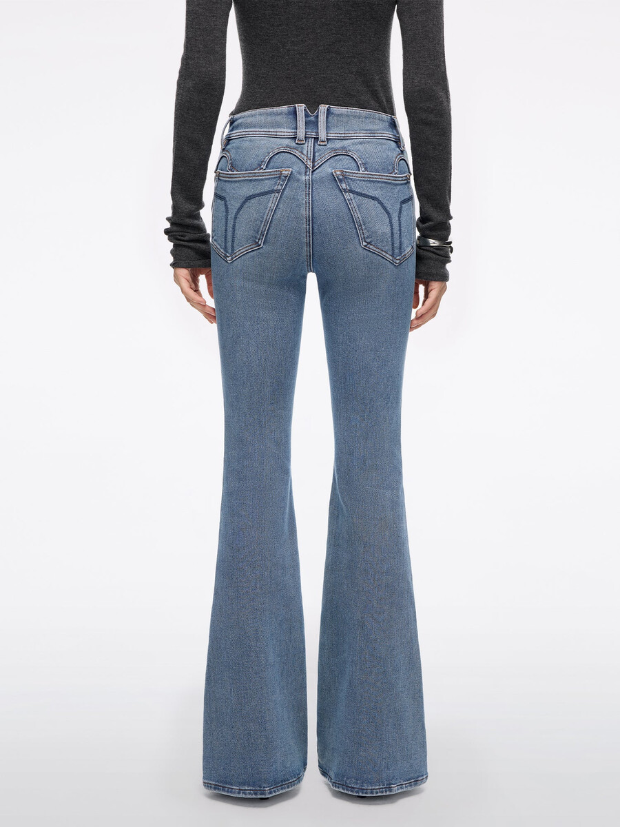 schmal ausgestellte jeans - bella