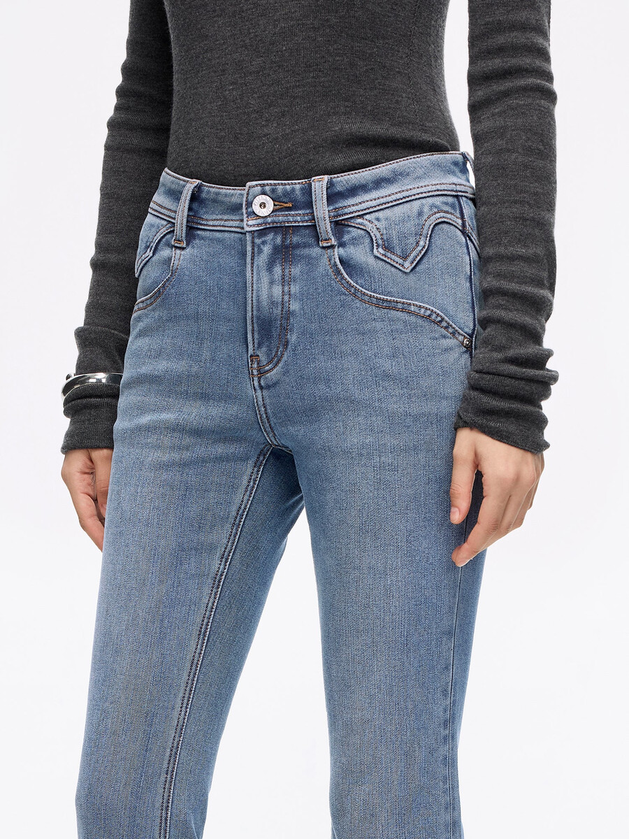 schmal ausgestellte jeans - bella