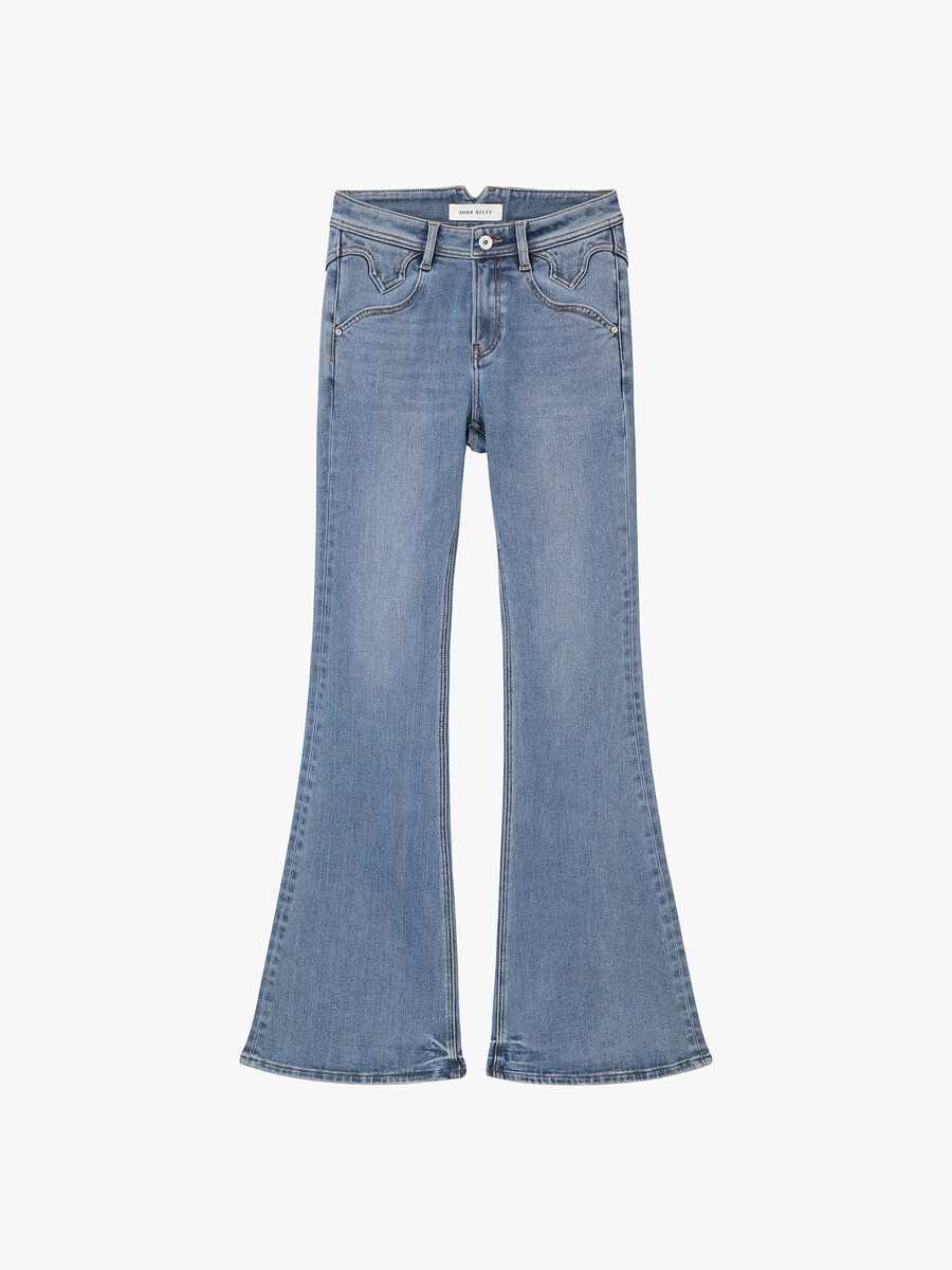 schmal ausgestellte jeans - bella