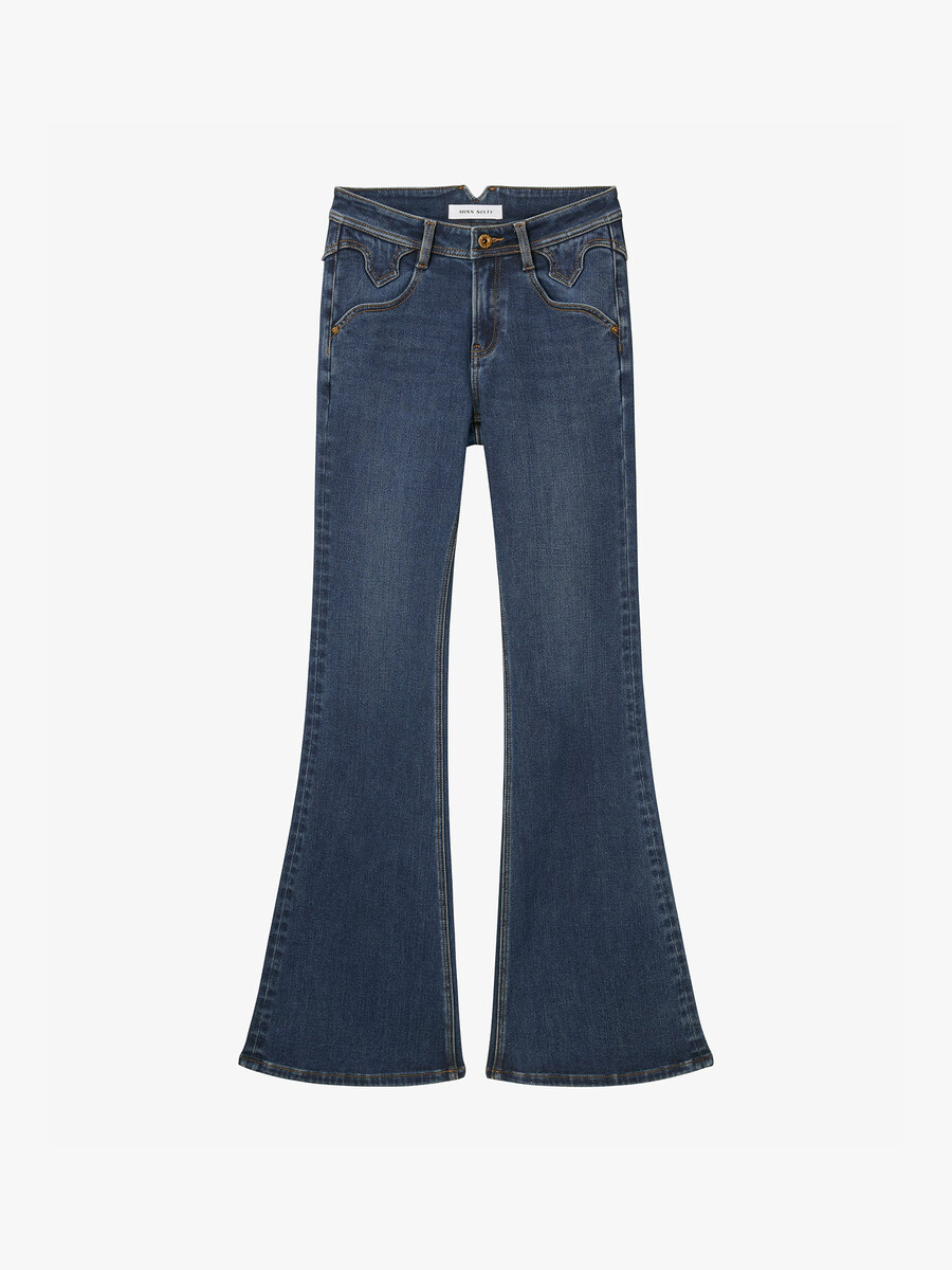 schmal ausgestellte jeans - bella