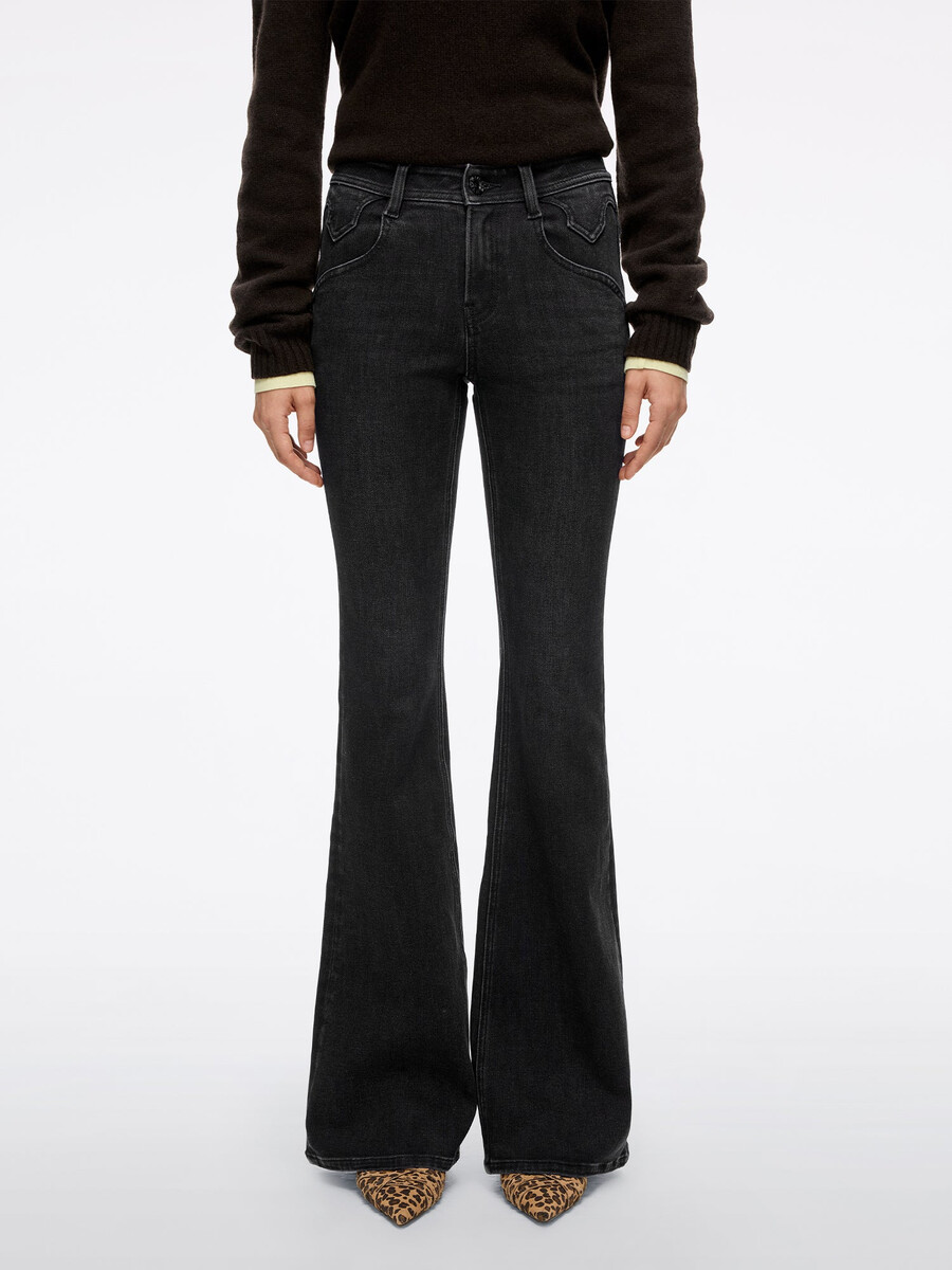 schmal ausgestellte jeans - bella