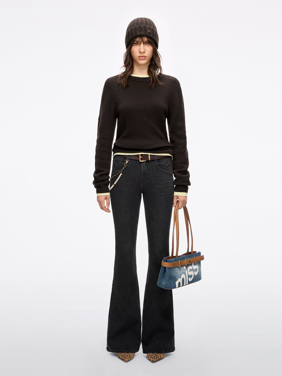 schmal ausgestellte jeans - bella