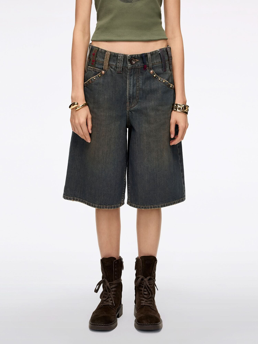 shorts mit gürtelschlaufen