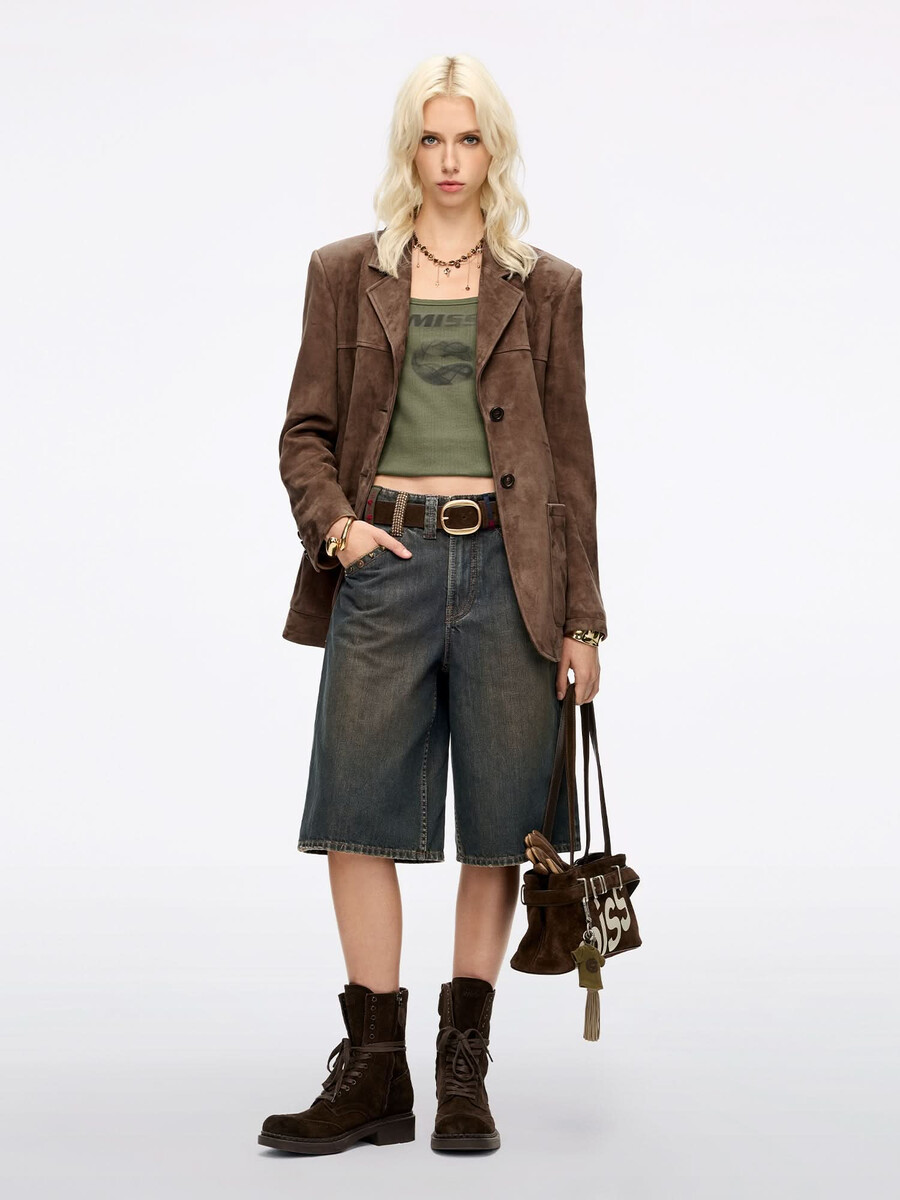 shorts mit gürtelschlaufen