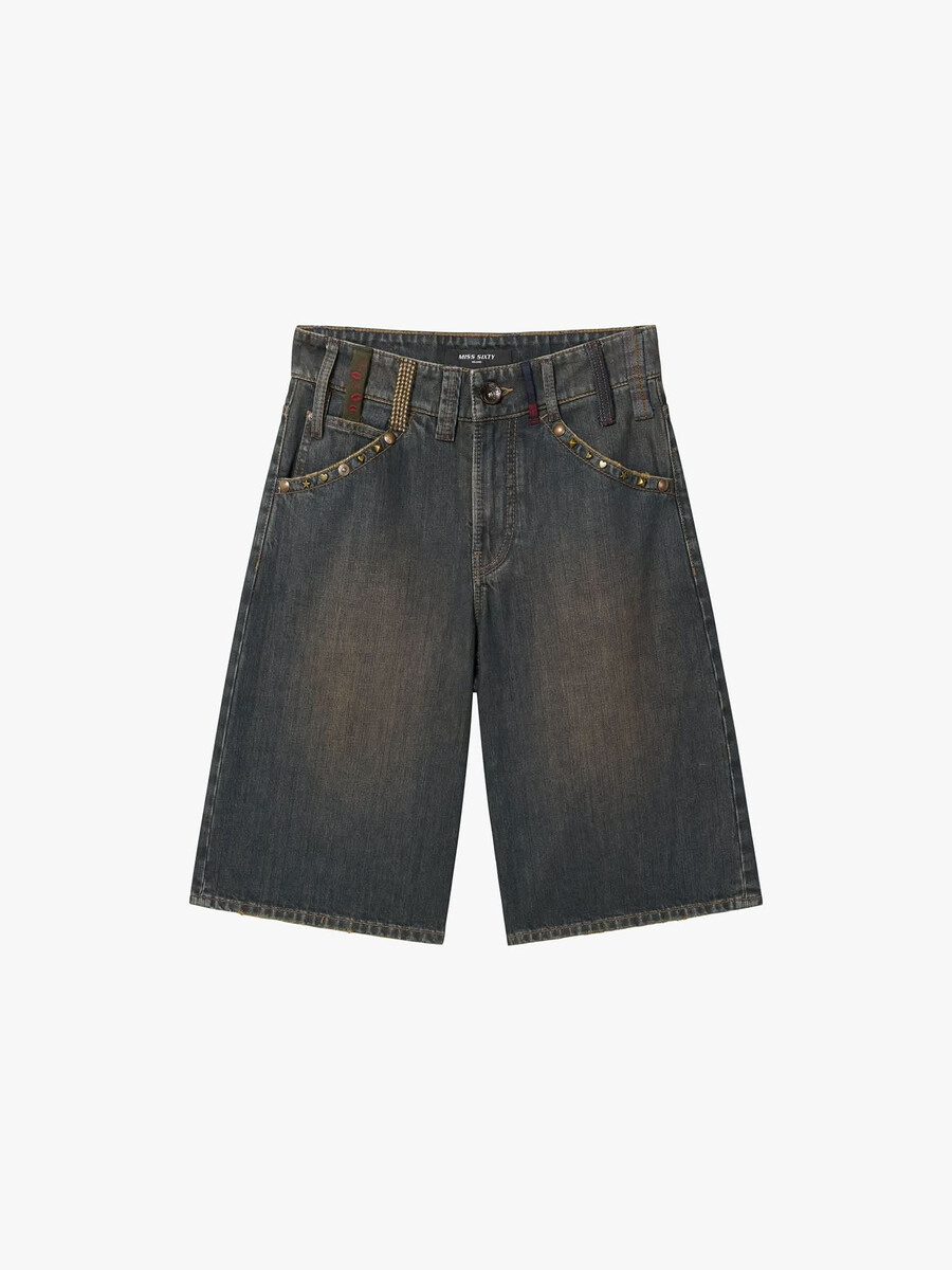 shorts mit gürtelschlaufen