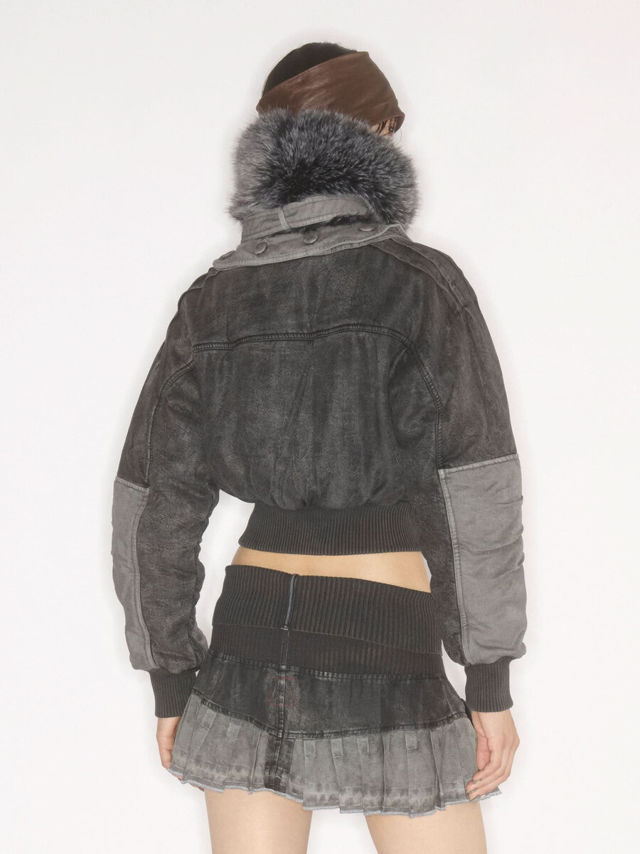 jacke mit reverskragen