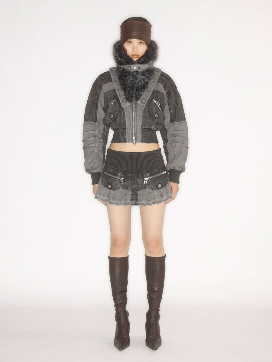 jacke mit reverskragen