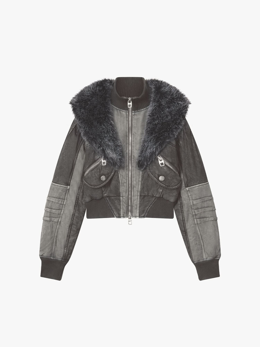jacke mit reverskragen