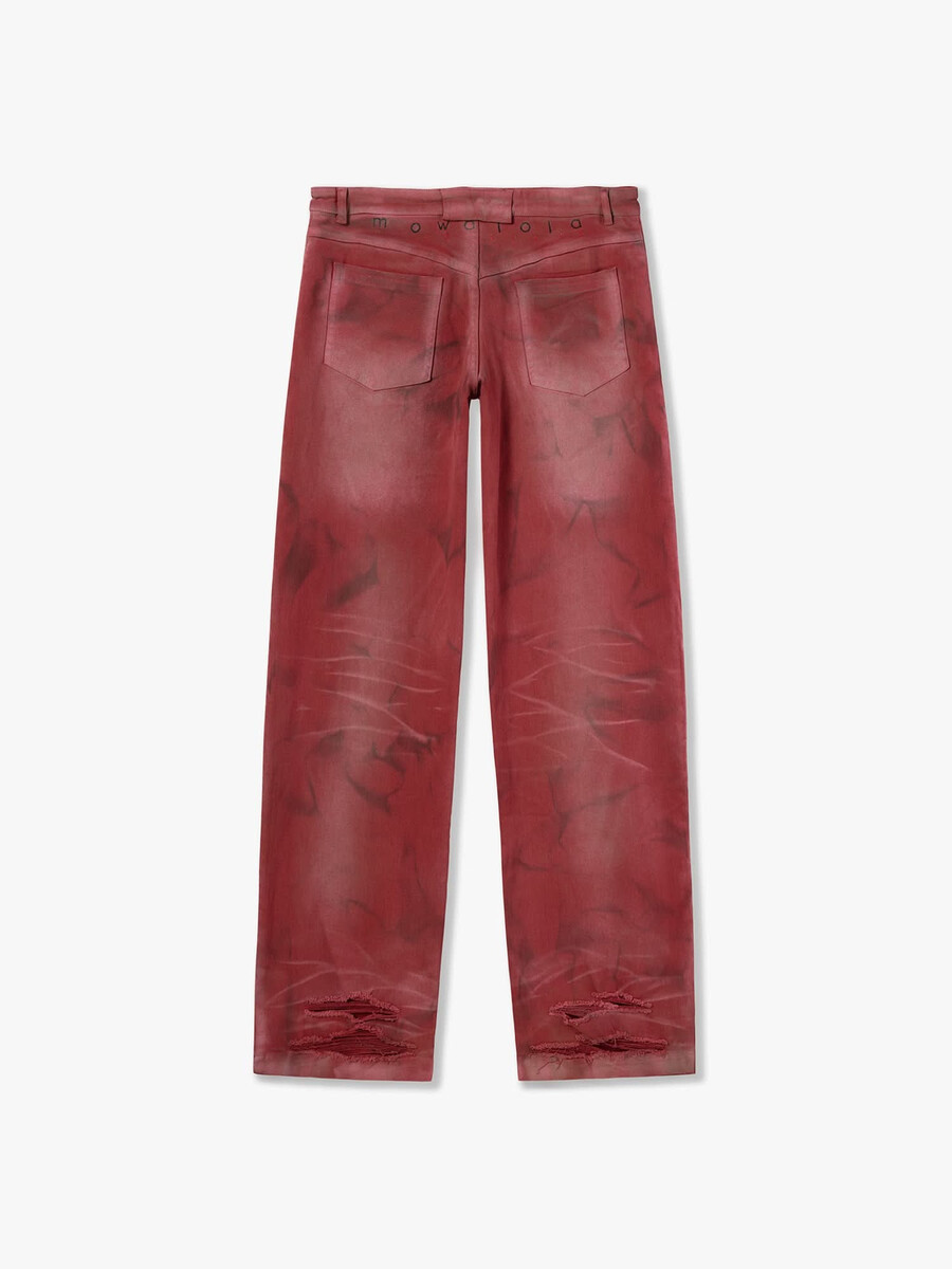 air spray straight leg jeans