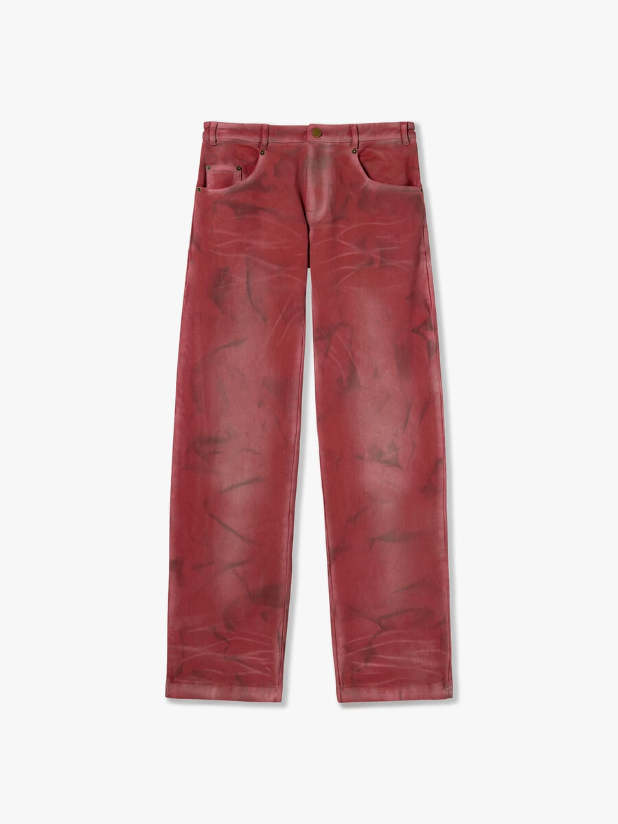 air spray straight leg jeans