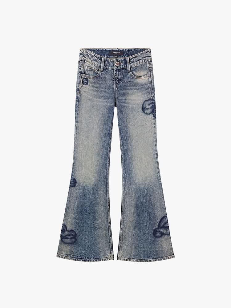 strassbesetzte schlagjeans